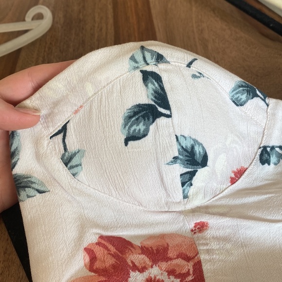 Strapless crop top - Picture 3 of 4